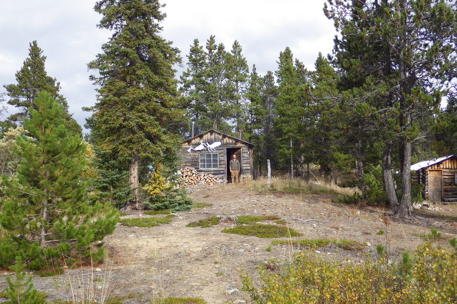 Kim Alaska Kanada Wildnis Einsamheit Hütte Cabin