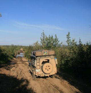 Offroad über den Stampede Trail in Alaska